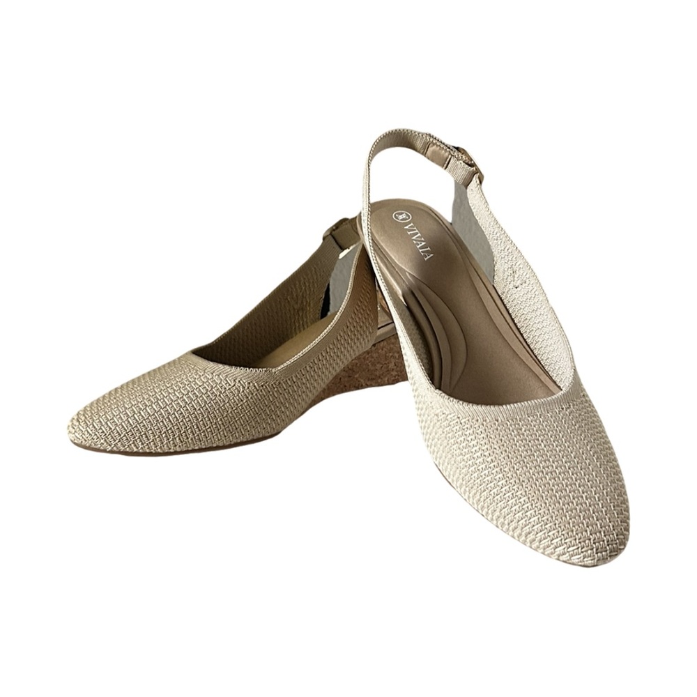 Vivaia Slingback Wedges